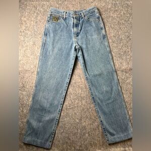 Cinch Jeans Men's 29W Blue Denim Cotton Mid-Rise Straight Leg Classic Preppy